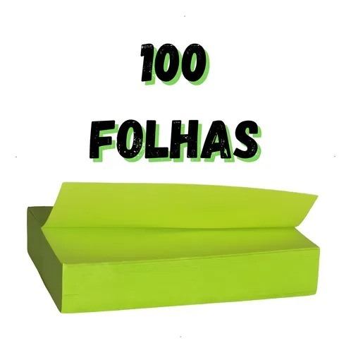 BLOCO ADESIVO 38X50 C/4 KAZ NEON